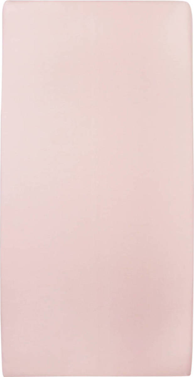 Meyco jersey hoeslaken wieg 40x80/90 cm Lichtroze