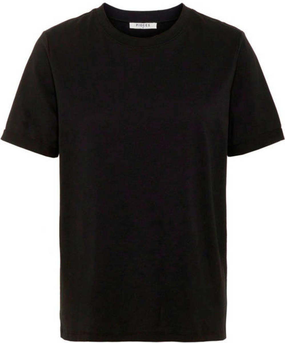 PIECES T-shirt zwart