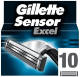 GILLETTE SensorExcel - 10 Scheermesjes