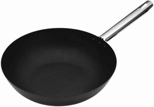 Carbonstalen wok, 30 cm - Masterclass Professional