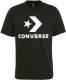 Converse Star Chevron T-shirt zwart