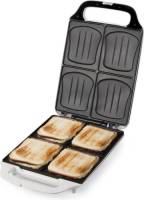 Domo DO9064C - XXL Tosti-ijzer - Croque XL - 4 tosti's - 50% groter - Wit