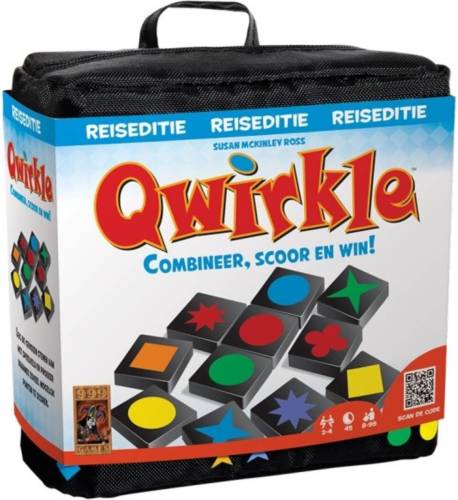 999 Games Spel Qwirkle Reiseditie