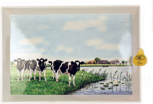 Wiebe van der Zee Dienblad koe 41 x 29