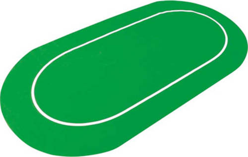 Buffalo Pokerkleed groen 2mm dik