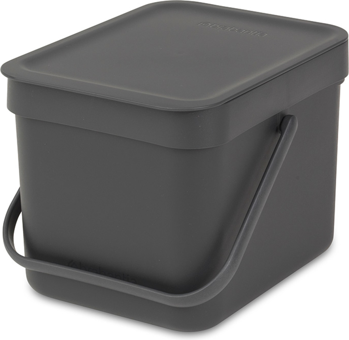 Brabantia Sort & Go prullenbak - 6 L - grijs