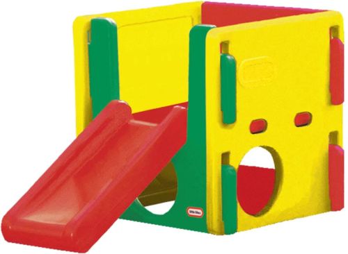 Little Tikes Junior activiteitengym Natural met glijbaan