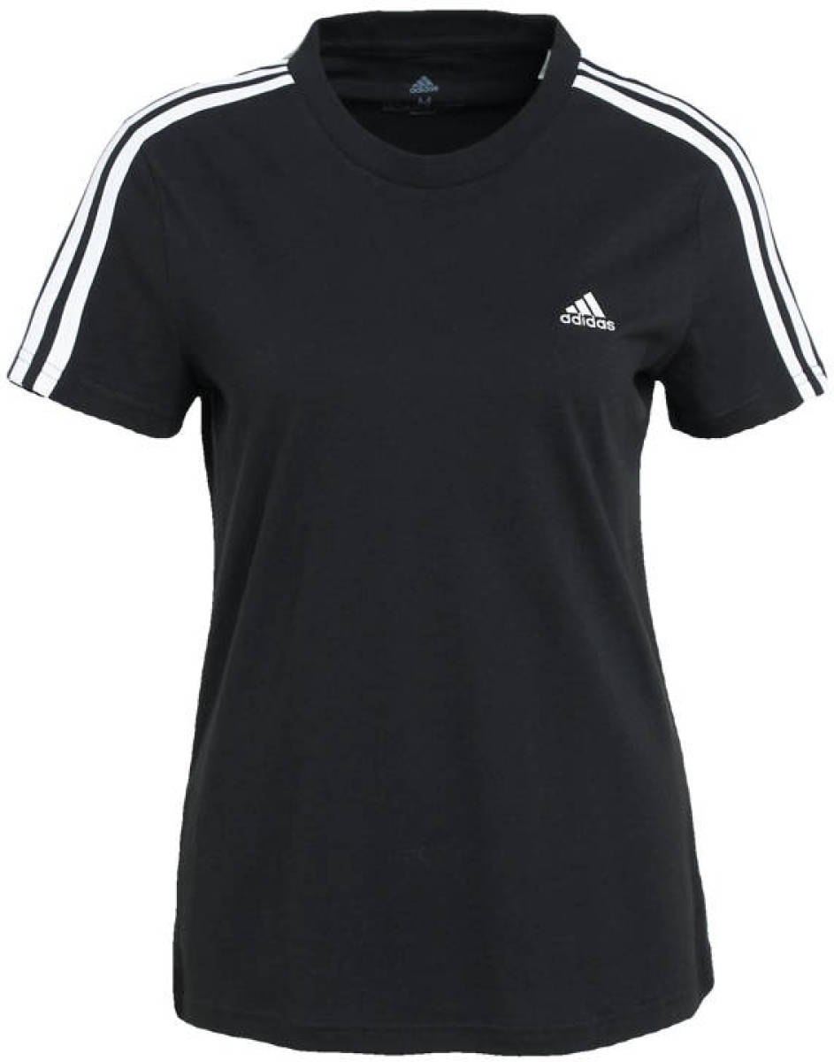 adidas Performance sport T-shirt zwart/wit