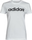 adidas Performance sport T-shirt wit/zwart