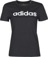 adidas Performance sport T-shirt zwart/wit