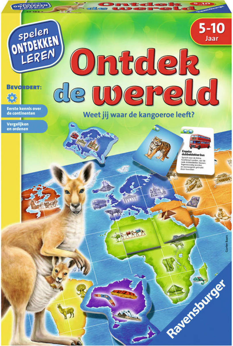 Ravensburger Ontdek de wereld bordspel