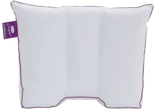 Silvana Comfort synthetisch medium-zacht hoofdkussen - 100% gesiliconiseerde holle polyester vezel - Wit