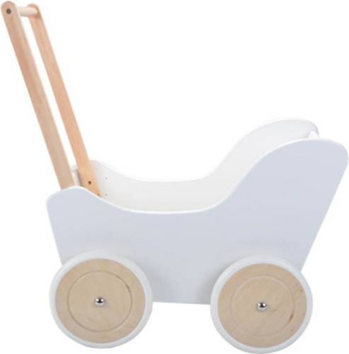 Bandits and Angels - Poppenwagen Little Angel classic white