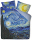 Cloud Nine Dekbedovertrek De Sterrennacht - Art Collectie 2-persoons (200 x 200/220 cm + 2 kussenslopen) Dekbedovertrek