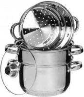 EDENBERG stoompan set - 4 delig - Ø 24 cm - EB-8908