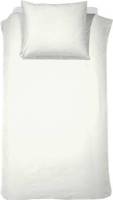 Cinderella Uni Flanel dekbedovertrek - 1-persoons (140x200/220 cm + 1 sloop) - Flanel - Ivory
