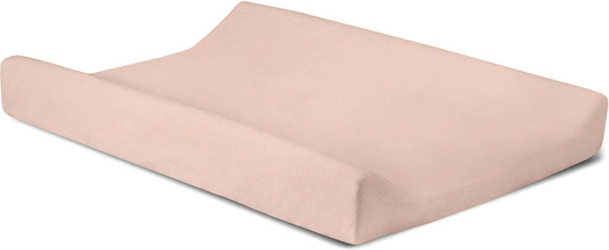 Jollein badstoffen aankleedkussenhoes 50x70cm pale pink