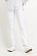 Levi's 724 high waist straight fit jeans western white