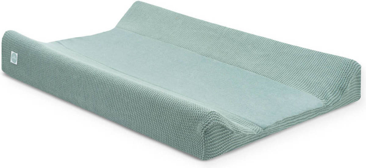 Jollein aankleedkussenhoes Basic knit 50x70 cm forest green