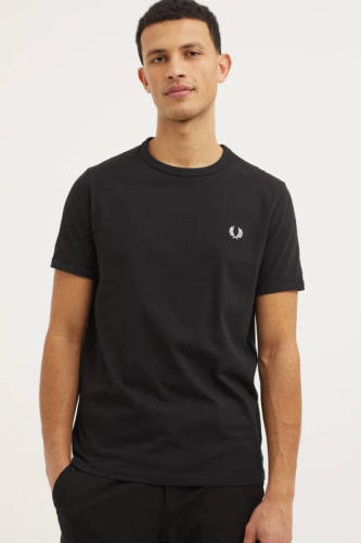 Fred Perry T-shirt Ringer zwart