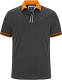 Jan Vanderstorm T-shirt ISFRIED met logo Plus Size donkergrijs