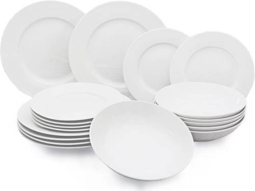 Easyline Serviesset Wit 18-Delig