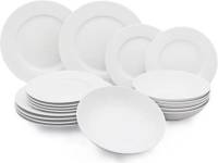 Easyline Serviesset Wit 18-Delig