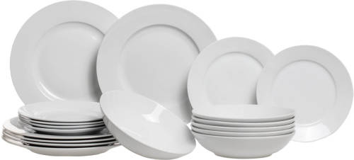 Easyline Serviesset Wit 18-Delig