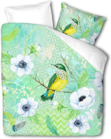 Presence Elegant Bird Lits-jumeaux (240 x 220 cm + 2 kussenslopen) Dekbedovertrek