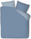 Fresh & Co Hotel Two Tone - Blauw Lits-jumeaux (240 x 200/220 cm + 2 kussenslopen) Dekbedovertrek