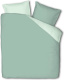 Fresh & Co Hotel Two Tone - Mint 2-persoons (200 x 200/220 cm + 2 kussenslopen) Dekbedovertrek