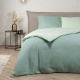 Fresh & Co Hotel Two Tone - Mint Lits-jumeaux (240 x 200/220 cm + 2 kussenslopen) Dekbedovertrek