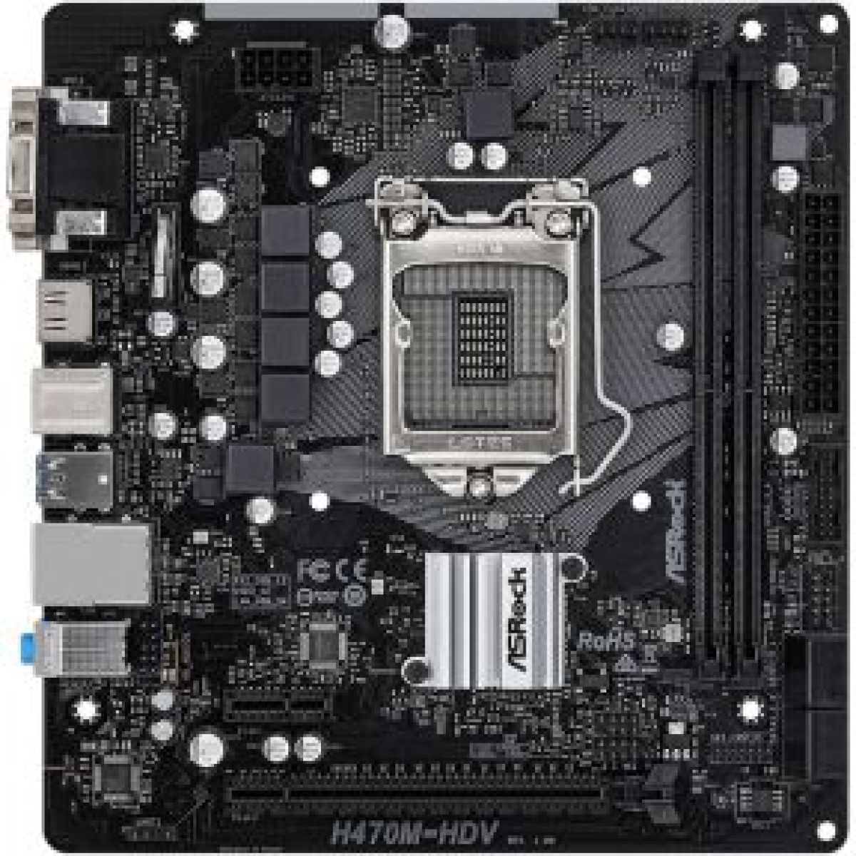 Moederbord Intel ASRock H470M-HDV