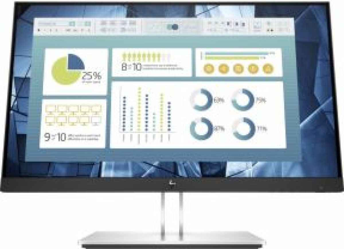 HP E22 G4 54,6 cm (21.5 ) 1920 x 1080 Pixels Full HD Zwart, Zilver