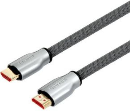 Unitek Y-C138RGY HDMI kabel 2 m HDMI Type A (Standaard) Zilver, Zink