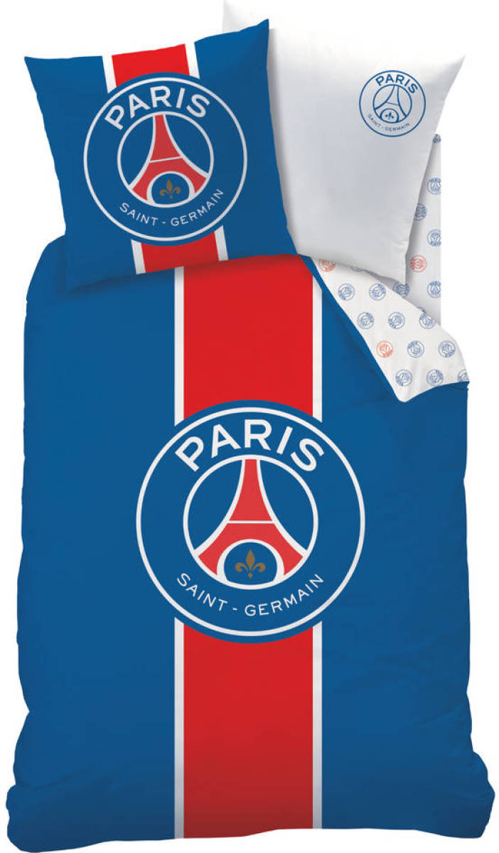 Paris Saint Germain Classic - Dekbedovertrek - Eenpersoons - 140 x 200 cm - Multi