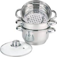 EDENBERG stoompan set - 4 delig - Ø 22 cm - EB-8906