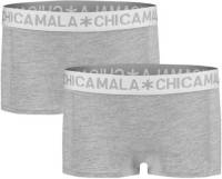 Muchachomalo short - set van 2 grijs melange