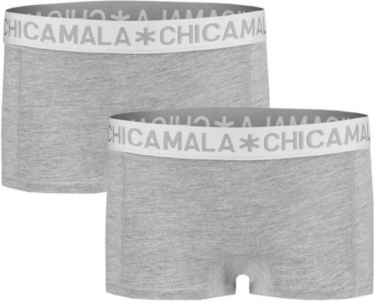 Muchachomalo short - set van 2 grijs melange
