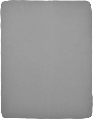 Meyco hoeslaken boxmatras 75x95 cm grijs