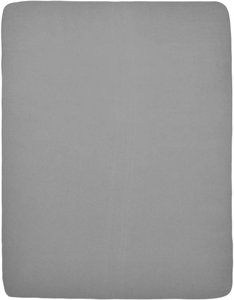 Meyco hoeslaken boxmatras 75x95 cm grijs