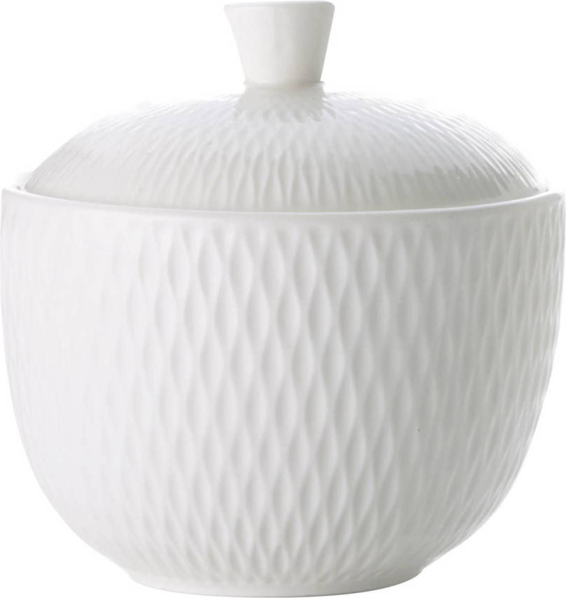 Maxwell & Williams Diamonds Round suikerpot (Ø9,5 cm)