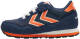 Hummel Reflex sneakers donkerblauw/oranje