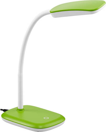 BES LED Led Tafellamp - Trion Bolina - 3w - Warm Wit 3000k - Dimbaar - Rechthoek - Glans Groen - Kunststof