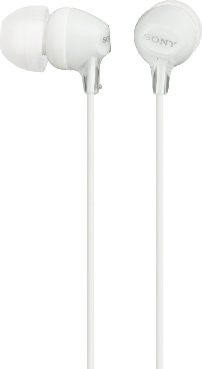 Sony MDR-EX15LP In-ear oordopjes Wit