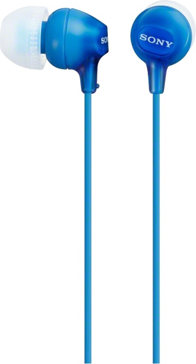 Sony MDR-EX15AP In-ear oordopjes Blauw