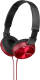 Sony MDR-ZX310 On-ear hoofdtelefoon Rood