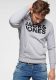 Jack & Jones ESSENTIALS hoodie met logo lichtgrijs melange