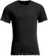 WE Fashion ribgebreid T-shirt met borduursels zwart