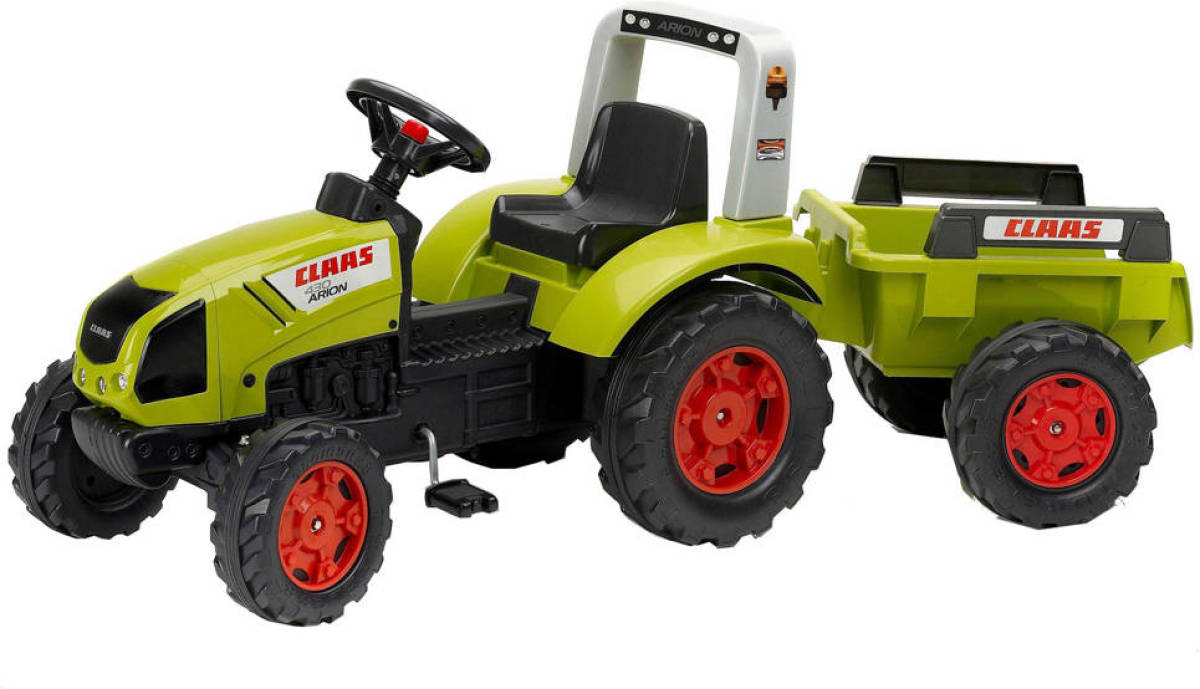 FALK tractor met aanhanger Claas Arion 430